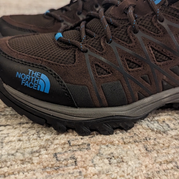 The North Face women's 8  storm 3 hydro seal waterproof vibram hiking shoes - Picture 3 of 11
